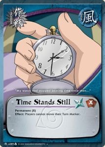 Time Stands Still card artwork