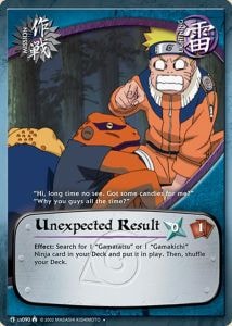 Unexpected Result card artwork