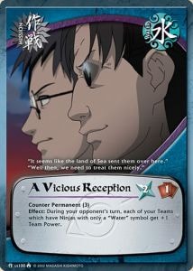 A Vicious Reception card artwork