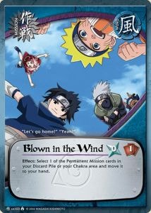 Blown in the Wind card artwork