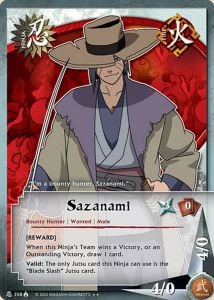 Sazanami card artwork