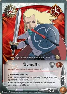 Temujin card artwork