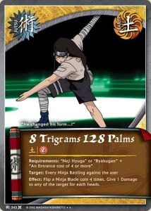 8 Trigrams 128 Palms card artwork