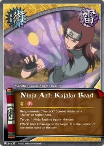 Ninja Art: Kujaku Beast card artwork