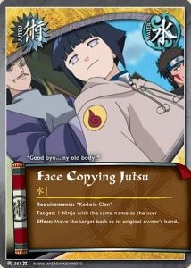 Face Copying Jutsu card artwork