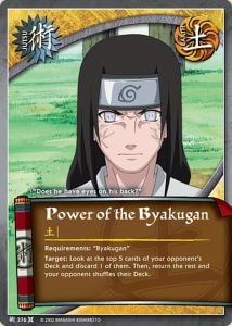 Power of the Byakugan card artwork