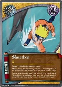 Shuriken card artwork