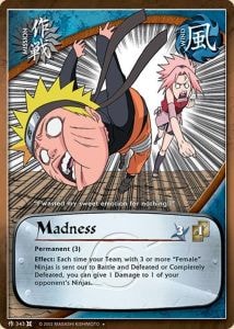 Madness card artwork