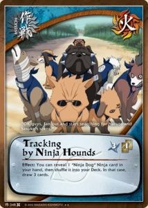 Tracking by Ninja Hounds card artwork