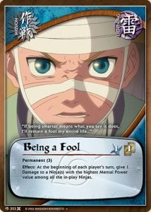 Being a Fool card artwork