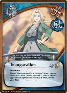 Inauguration card artwork