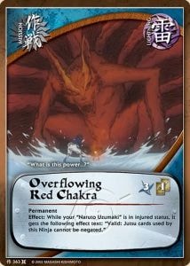 Overflowing Red Chakra card artwork