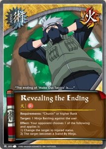 Revealing the Ending card artwork