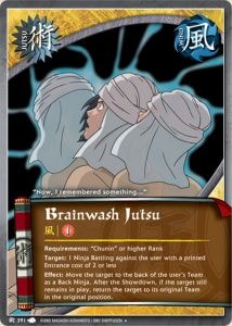 Brainwash Jutsu card artwork