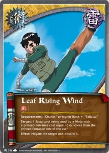 Leaf Rising Wind card artwork
