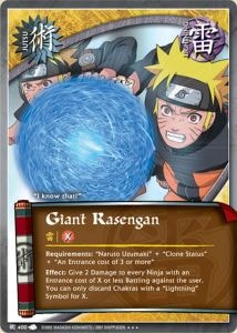 Giant Rasengan card artwork
