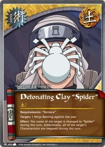 Detonating Clay "Spider" card artwork