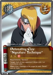 Detonating Clay "Signature Technique" card artwork