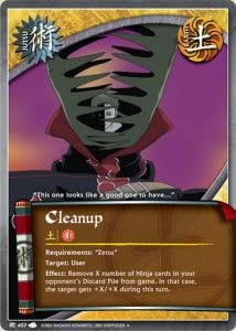 Cleanup card artwork