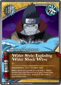 Water Style: Exploding Water Shock Wave card artwork