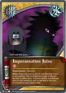 Impersonation Jutsu card artwork
