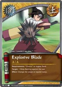 Explosive Blade card artwork