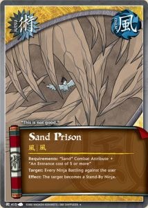 Sand Prison card artwork