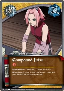 Compound Jutsu card artwork