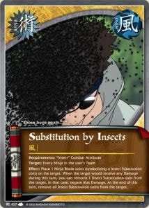 Substitution by Insects card artwork