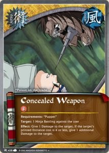 Concealed Weapon card artwork