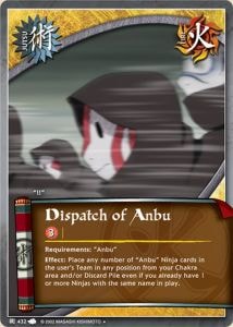 Dispatch of Anbu card artwork