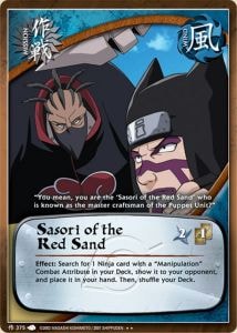 Sasori of the Red Sand card artwork