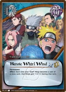 Heroic Whirl Wind card artwork