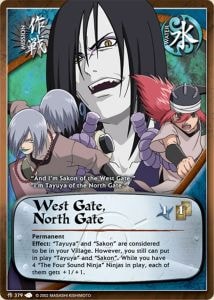 West Gate, North Gate card artwork