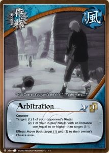 Arbitration card artwork