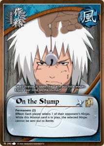 On the Stump card artwork