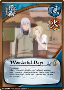 Wonderful Days card artwork