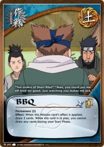 BBQ card artwork