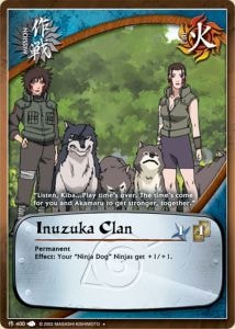 Inuzuka Clan card artwork