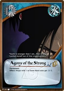 Agony of the Strong card artwork