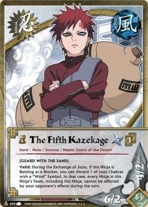The Fifth Kazekage card artwork