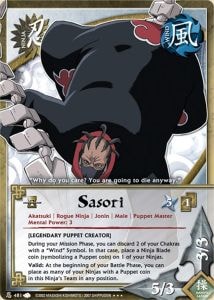 Sasori card artwork