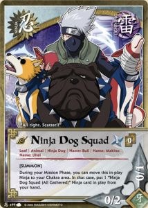 Ninja Dog Squad card artwork