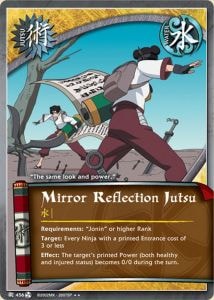 Mirror Reflection Jutsu card artwork