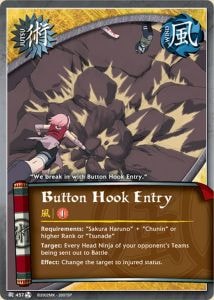Button Hook Entry card artwork