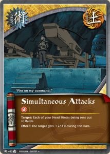 Simultaneous Attacks card artwork