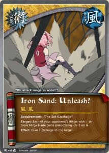 Iron Sand: Unleash! card artwork