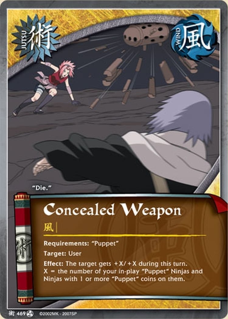 Concealed Weapon card artwork