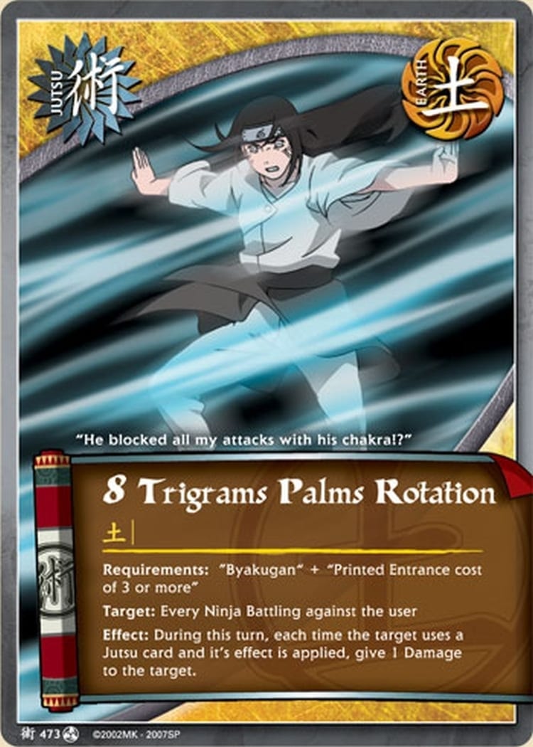 8 Trigrams Palms Rotation card artwork