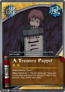 A Treasure Puppet card artwork